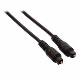 Valueline Toslink, 1m, Toslink, Maschio, Toslink, Maschio, 1 m, Nero