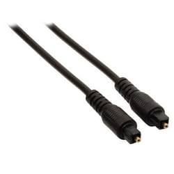 Valueline Toslink, 1m cavo audio Nero