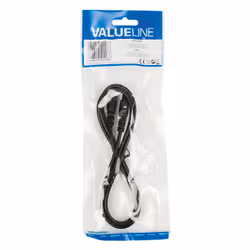 Valueline Toslink, 1m cavo audio Nero