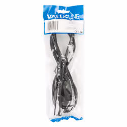 Valueline VLEP11040B20 cavo di alimentazione Nero 2 m Spina di alimentazione di tipo C Accoppiatore C7