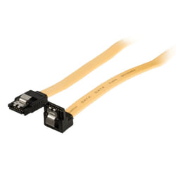 Valueline VLCP73255Y05 cavo SATA 0,5 m SATA 7-pin Nero, Giallo