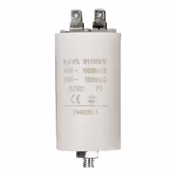 Fixapart W1-11016N, Fixed capacitor, Cilindrico, Bianco, 16000 nF, 5%, 450 V