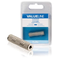 Valueline VLAB22950M adattatore per inversione del genere dei cavi 3.5mm Argento