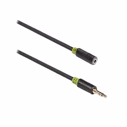 König 3.5 mm, male/female, 1 m cavo audio 3.5mm Antracite - Vista aggiuntiva 2