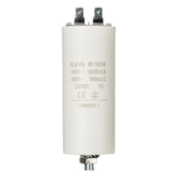 Fixapart W1-11025N condensatore Bianco Fixed capacitor Cilindrico