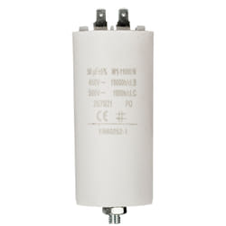 Fixapart W1-11050N condensatore Bianco Fixed capacitor Cilindrico