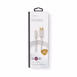 Nedis CCTB39300AL10 cavo per cellulare Alluminio 1 m USB A Lightning - Vista aggiuntiva 6