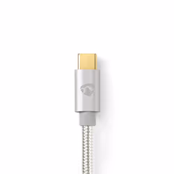 Nedis CCTB64700AL20 cavo USB USB 3.2 Gen 1 (3.1 Gen 1) 2 m USB C Alluminio - Vista aggiuntiva 4