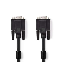 Nedis CCGP59000BK30 cavo VGA 3 m VGA (D-Sub) Nero