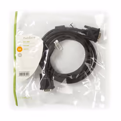 Nedis CCGP59000BK30 cavo VGA 3 m VGA (D-Sub) Nero - Vista aggiuntiva 4