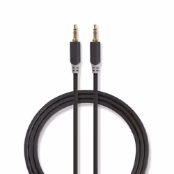 Nedis CABW22000AT20, 3.5mm, 3.5mm, Alluminio rivestito di rame (CCA), 2 m, Antracite