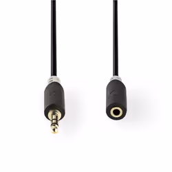 Nedis CABW22050AT20 cavo audio 2 m 3.5mm Antracite - Vista aggiuntiva 2