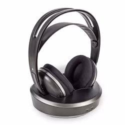 Nedis HPRF210BK cuffia e auricolare Cuffie Con cavo e senza cavo A Padiglione TV Nero, Argento - Vista aggiuntiva 7