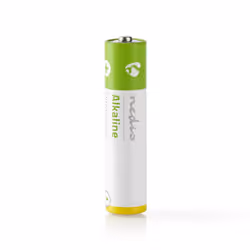 Nedis BAAKLR0310BL, Batteria monouso, Mini Stilo AAA, Alcalino, 1,5 V, 10 pz, -18 - 55 °C