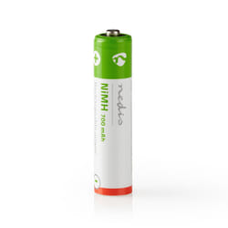 Nedis BANM7HR032B batteria per uso domestico Batteria ricaricabile Mini Stilo AAA Nichel-Metallo Idruro (NiMH)