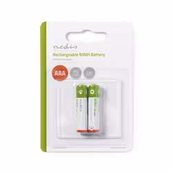 Nedis BANM7HR032B batteria per uso domestico Batteria ricaricabile Mini Stilo AAA Nichel-Metallo Idruro (NiMH)