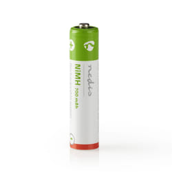 Nedis BANM7HR034B batteria per uso domestico Batteria ricaricabile Mini Stilo AAA Nichel-Metallo Idruro (NiMH)