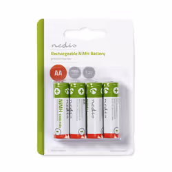 Nedis BANM13HR64B batteria per uso domestico Batteria ricaricabile Stilo AA Nichel-Metallo Idruro (NiMH) - Vista aggiuntiva 2