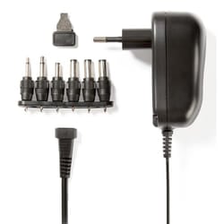 Nedis ACPA001 adattatore e invertitore Interno 12 W Nero