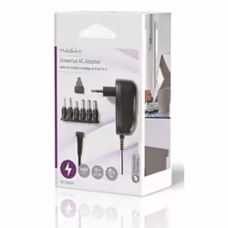 Nedis ACPA001 adattatore e invertitore Interno 12 W Nero - Vista aggiuntiva 5
