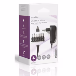 Nedis ACPA001 adattatore e invertitore Interno 12 W Nero - Vista aggiuntiva 6