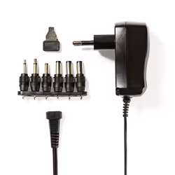 Nedis ACPA006 adattatore e invertitore Nero