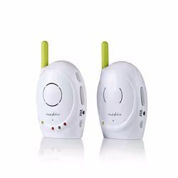 Nedis BAMO110AUWT babyfono Bianco - Vista aggiuntiva 3