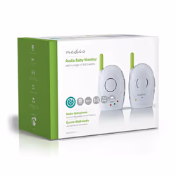 Nedis BAMO110AUWT babyfono Bianco - Vista aggiuntiva 5