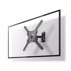 Nedis TVWM1430BK, 58,4 cm (23"), 139,7 cm (55"), 30 kg, 100 x 100 mm, 400 x 400 mm, Nero