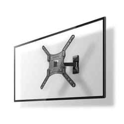 Nedis TVWM1430BK Supporto TV a parete 55" Nero
