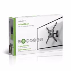 Nedis TVWM1430BK Supporto TV a parete 55" Nero - Vista aggiuntiva 5