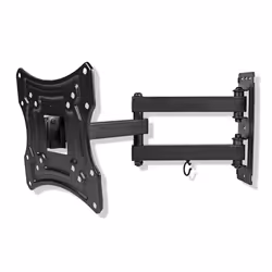 Nedis TVWM1530BK Supporto TV a parete 139,7 cm (55") Nero - Vista aggiuntiva 2