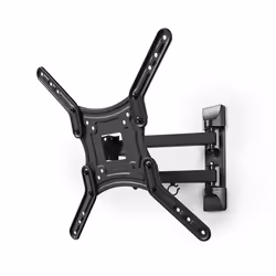 Nedis TVWM1530BK Supporto TV a parete 139,7 cm (55") Nero - Vista aggiuntiva 4