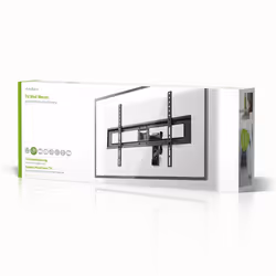 Nedis TVWM1550BK Supporto TV a parete 177,8 cm (70") Nero - Vista aggiuntiva 3