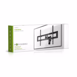 Nedis TVWM1550BK Supporto TV a parete 177,8 cm (70") Nero - Vista aggiuntiva 4