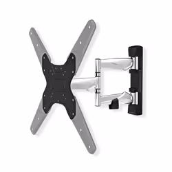 Nedis TVWM5530BK Supporto TV a parete 106,7 cm (42") Argento, Nero - Vista aggiuntiva 5