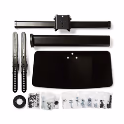 Nedis TVSM2330BK Supporti a parete per TV 165,1 cm (65") Scrivania Nero - Vista aggiuntiva 5