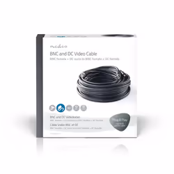 Nedis CCTVCA10BK100 cavo di segnale 10 m Nero - Vista aggiuntiva 3