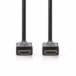 Nedis CVGP34000BK05 cavo HDMI 0,5 m HDMI tipo A (Standard) Nero