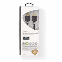 Nedis CVBW34000AT05 cavo HDMI 0,5 m HDMI tipo A (Standard) Antracite