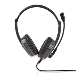 Nedis GHST200BK cuffia e auricolare Cablato A Padiglione Gaming Nero