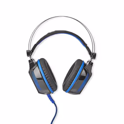 Nedis GHST500BK cuffia e auricolare Cablato A Padiglione Gaming USB tipo A Nero, Blu - Vista aggiuntiva 5