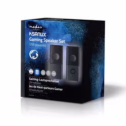 Nedis GSPR10020BK altoparlante Nero 18 W - Vista aggiuntiva 4