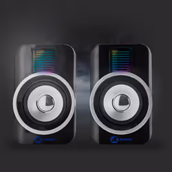Nedis GSPR20020BK altoparlante 1-via Blu, Nero Cablato 10 W