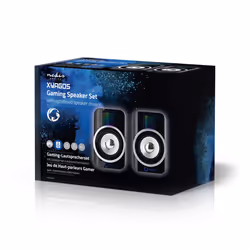 Nedis GSPR20020BK altoparlante 1-via Blu, Nero Cablato 10 W - Vista aggiuntiva 5
