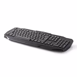 Nedis GKBD100BKUS tastiera Gaming USB QWERTY US International Nero