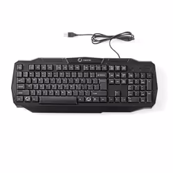 Nedis GKBD100BKUS tastiera Gaming USB QWERTY US International Nero - Vista aggiuntiva 5