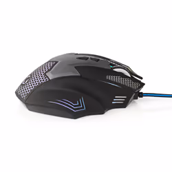 Nedis GMWD200BK mouse Gaming Mano destra Ottico 2400 DPI - Vista aggiuntiva 3