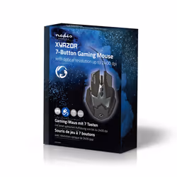 Nedis GMWD200BK mouse Gaming Mano destra Ottico 2400 DPI - Vista aggiuntiva 7