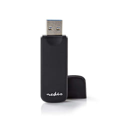 Nedis CRDRU3100BK lettore di schede Nero